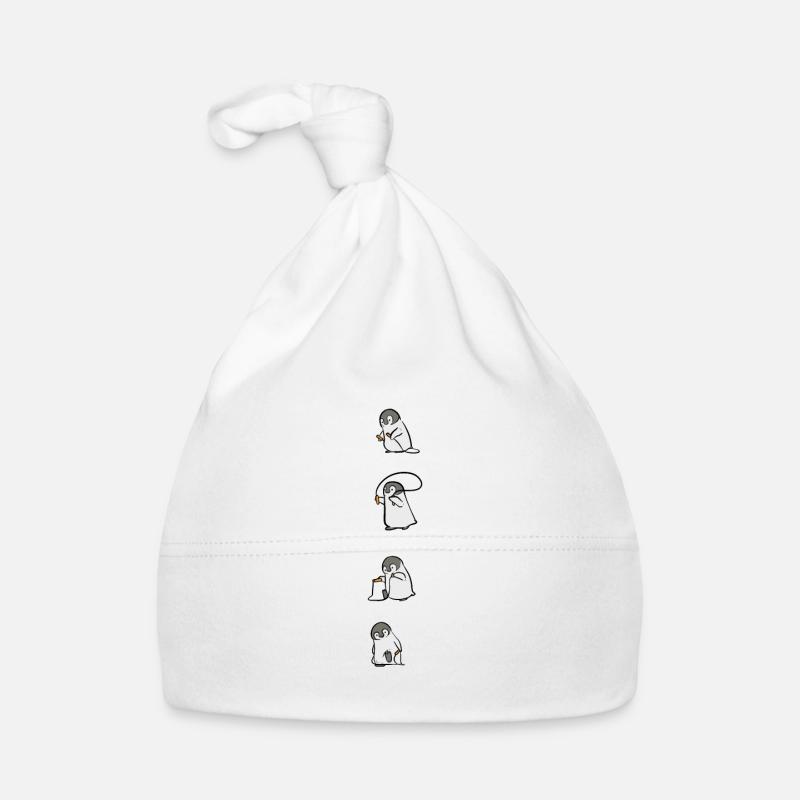 Springseil Penguin Fan Geschenk Baby Bio-Mütze