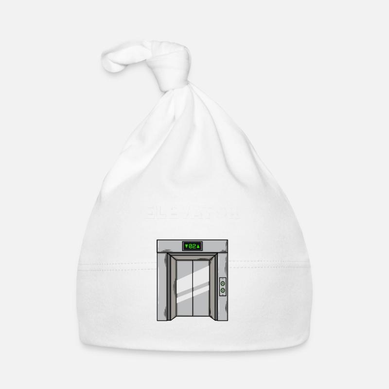 Elevator Mechanic Technician Escalator Organic Baby Cap