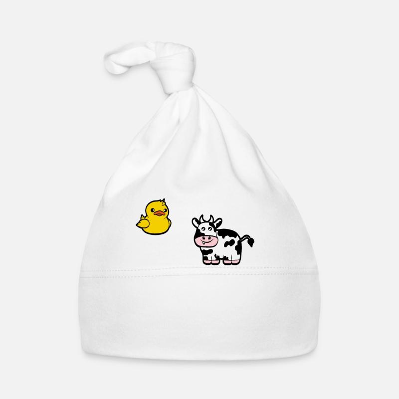 Math T-Shirt Nth Root - Duck Root Organic Baby Cap