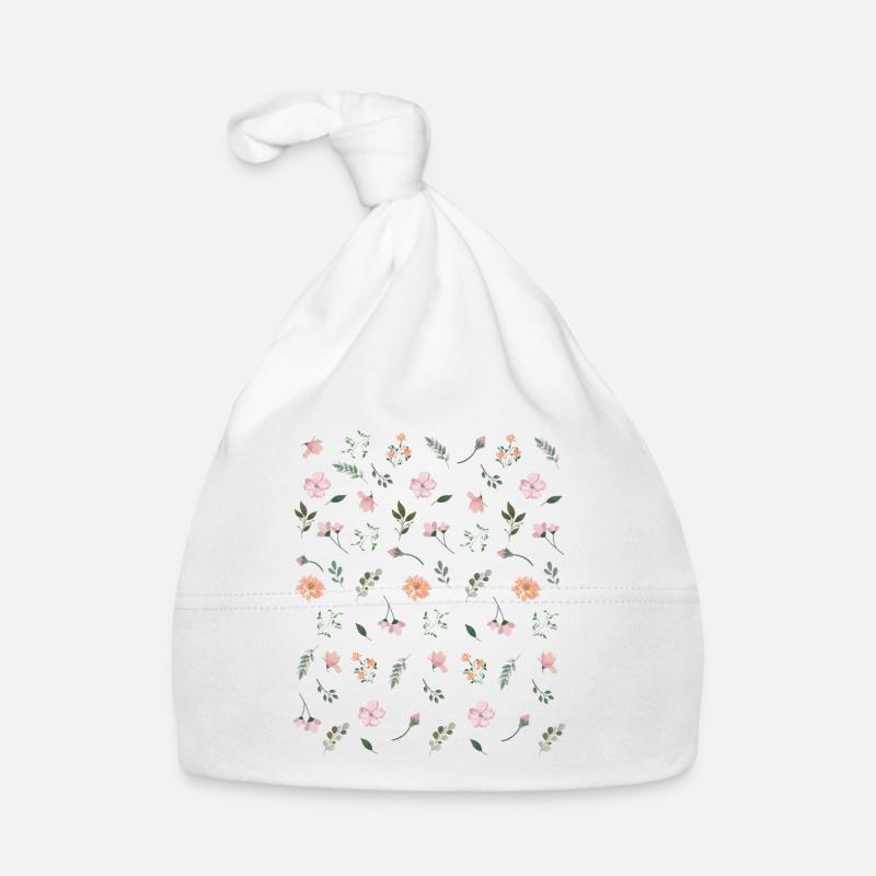 Blumen schöne Blume Blumenbeet Geschenk rosa Baby Bio-Mütze
