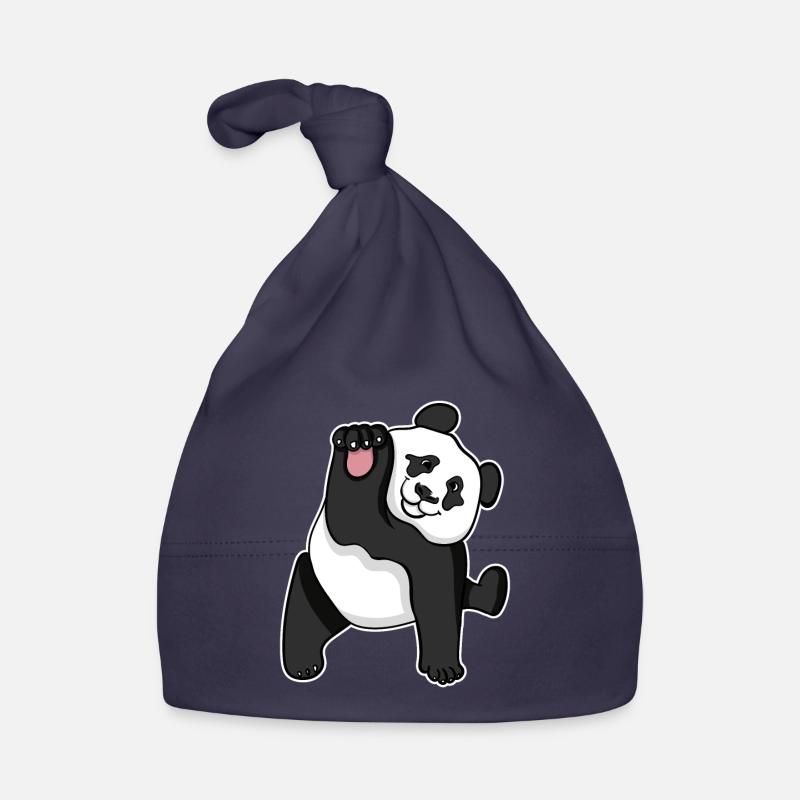 Panda Baby Bio-Mütze