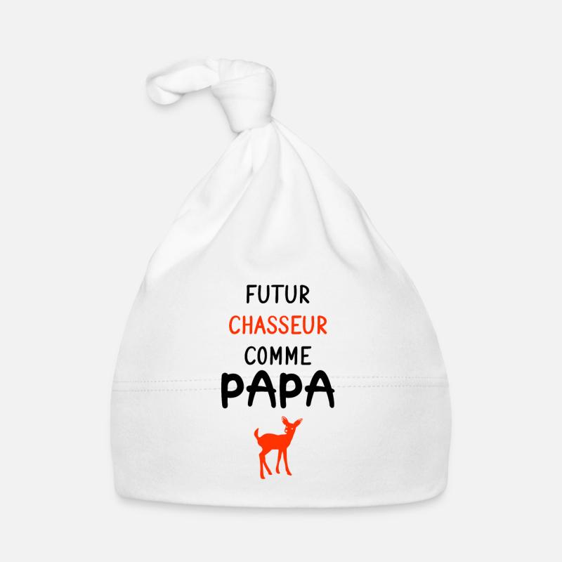 Futur Chasseur comme Papa Bonnet bio Bébé