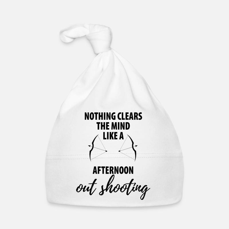 Bow and arrow target Organic Baby Cap