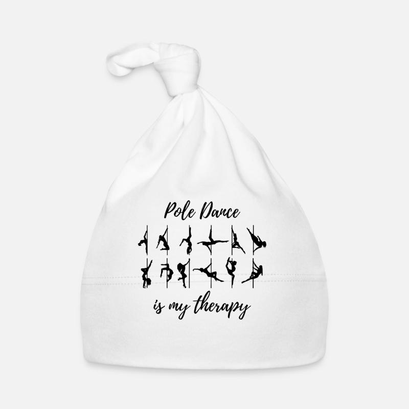 Pole dance is my therapy Pole dancing Bonnet bio Bébé