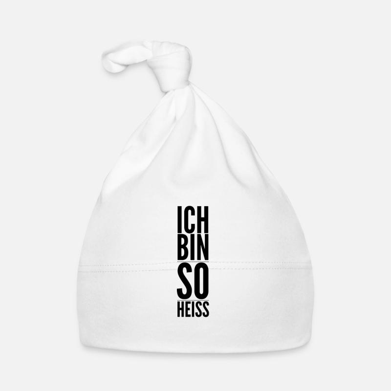 Ich bin so heiß wie die Sonne Baby Bio-Mütze