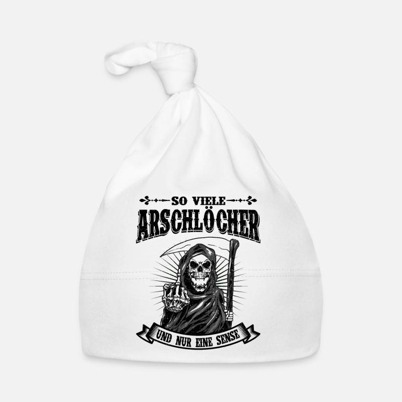 Sensenmann Baby Bio-Mütze