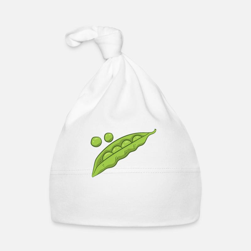 Funny Peas Vegetable Gift Peas Costume Organic Baby Cap