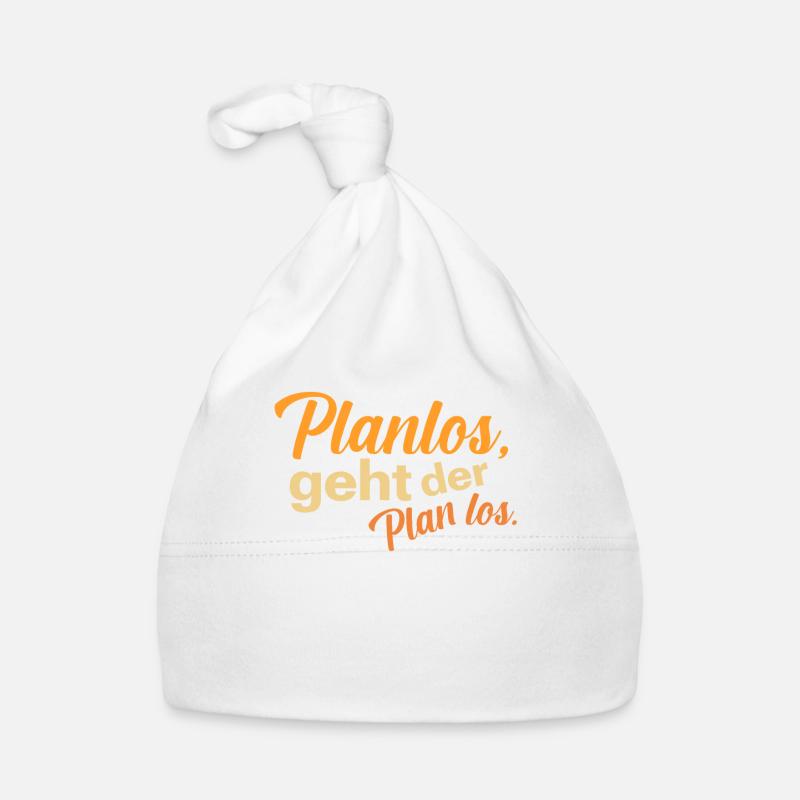 Planlos geht der Plan los Baby Bio-Mütze