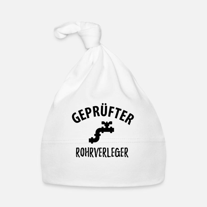 Geprüfter Rohrverleger Baby Bio-Mütze