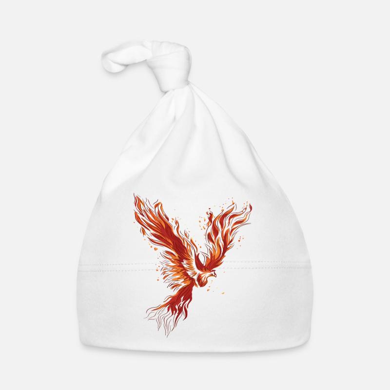 Phénix brûlant Bonnet bio Bébé