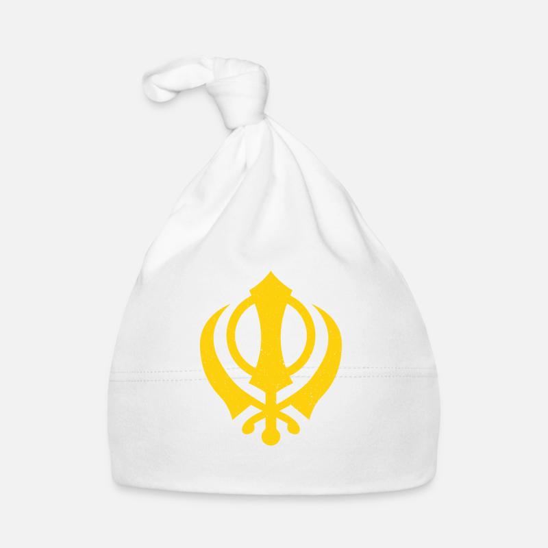Khanda kaur punjabi - cadeau sikh sikh Bonnet bio Bébé