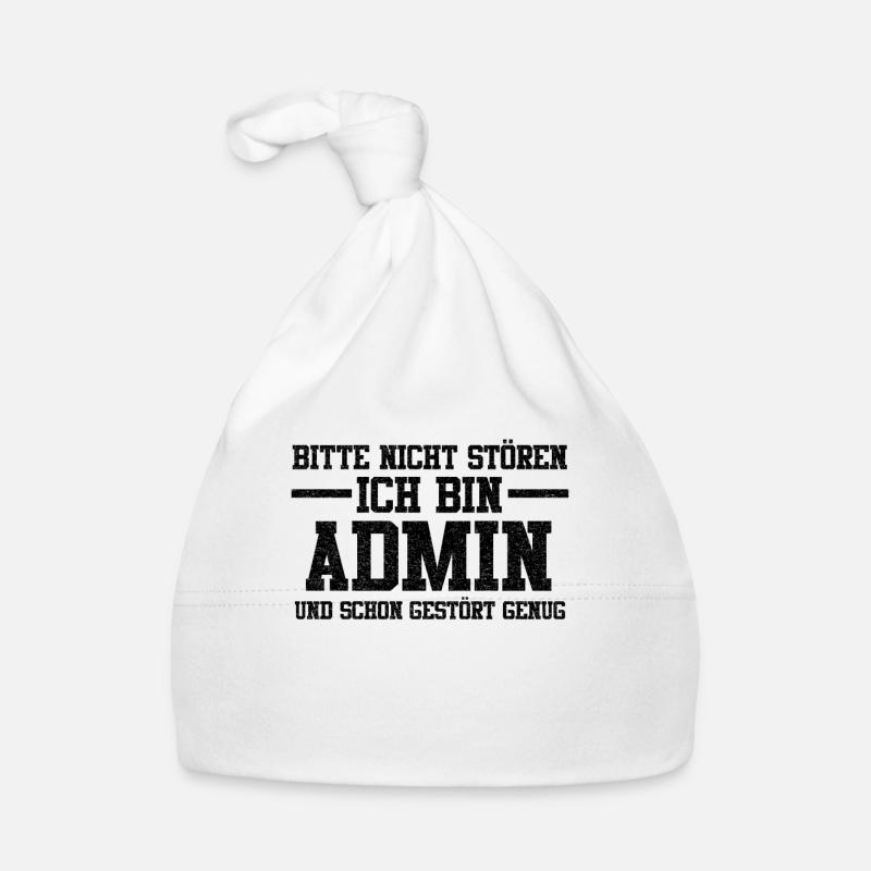 Admin Entwickler Informatik Lustige Sprüche Baby Bio-Mütze