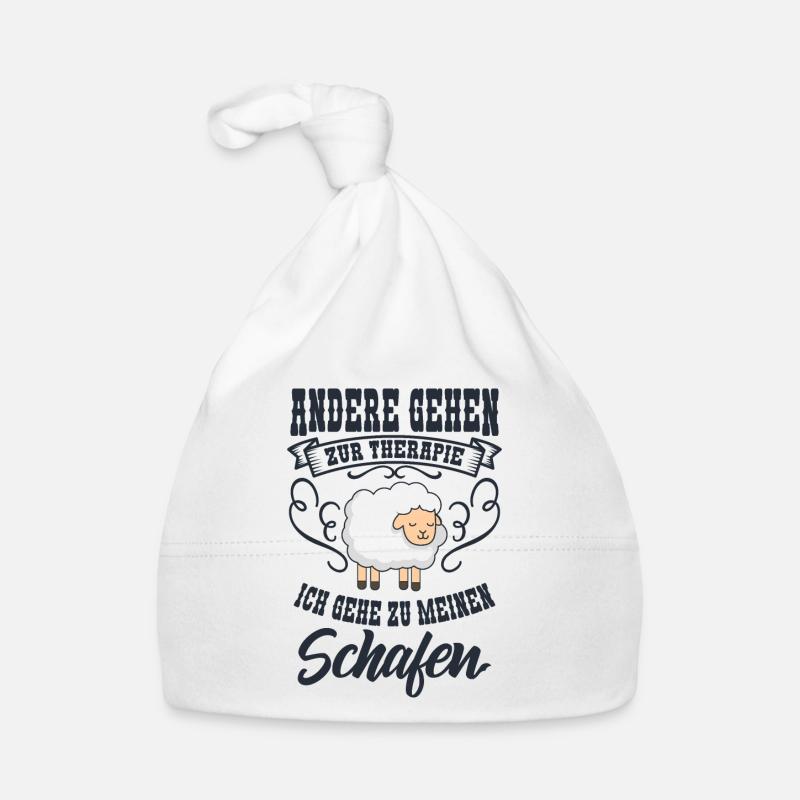 Schaf Baby Bio-Mütze