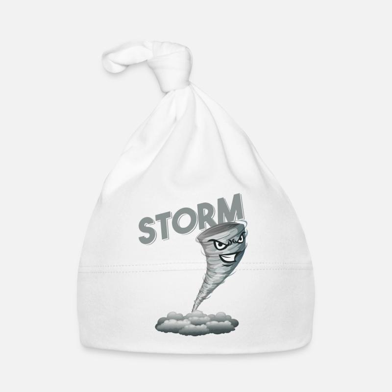 Storm Chaser Tornado T-Shirt Baby Bio-Mütze
