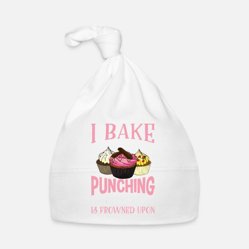 Grober Cupcake Bäcker Humor Backen Baby Bio-Mütze