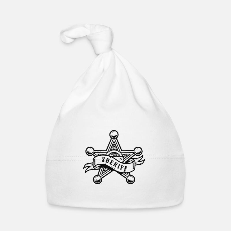 Sheriff Baby Bio-Mütze