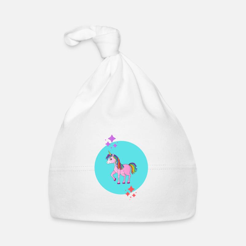 Einhorn Baby Bio-Mütze