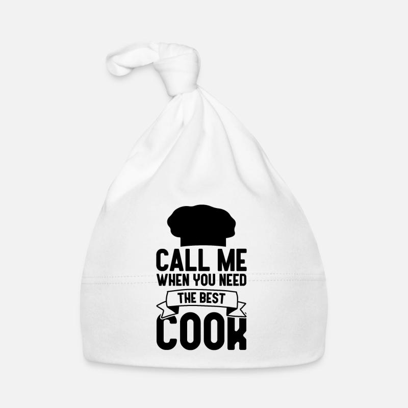 Der beste Koch Chefkoch Spruch Baby Bio-Mütze