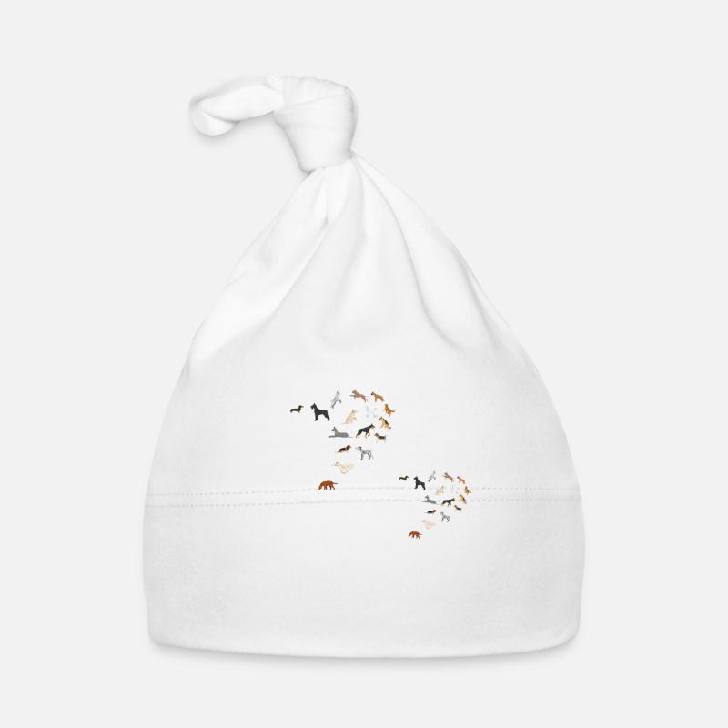 Cadeau de fleur d'amant de chien de chien de pissenlit Bonnet bio Bébé
