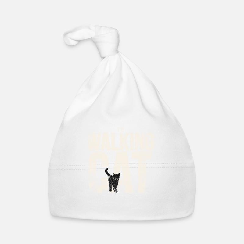 The Walking Cat Bonnet bio Bébé