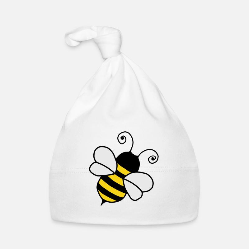 bee Organic Baby Cap