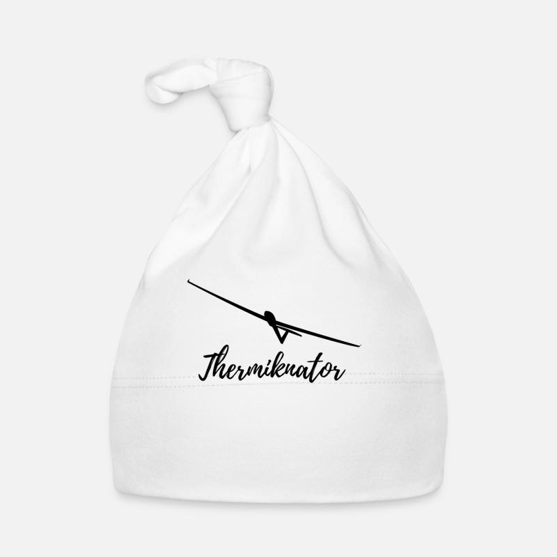Glider pilot glider flying glider Organic Baby Cap