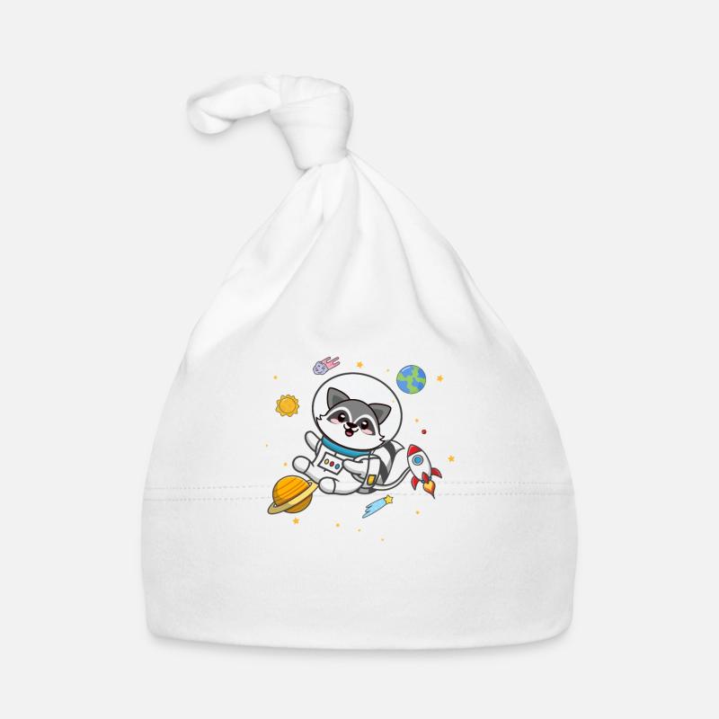 Raton laveur Bonnet bio Bébé