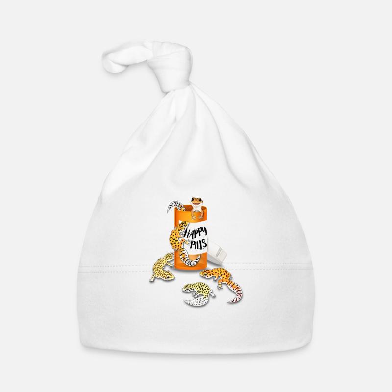 Gecko léopard Bonnet bio Bébé