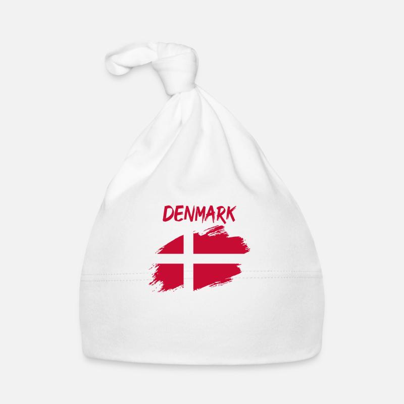 Denmark danish flag flag Organic Baby Cap
