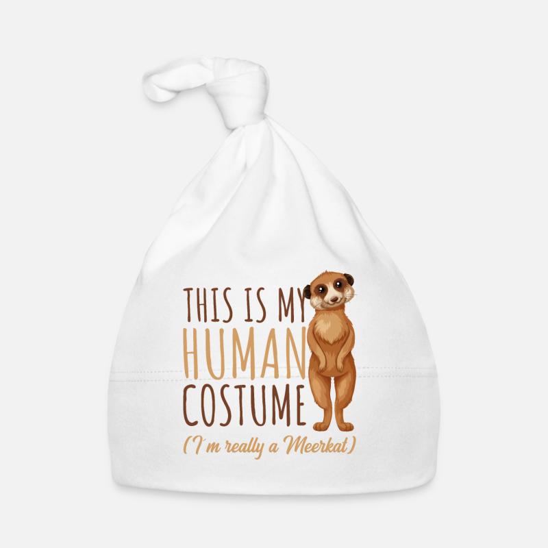 Erdmännchen Baby Bio-Mütze