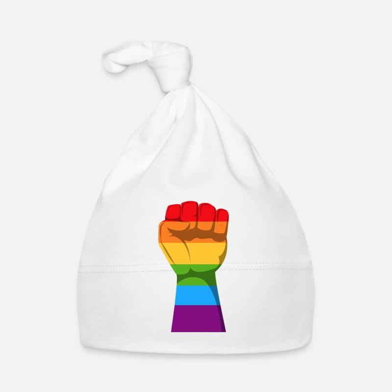 Rainbow Organic Baby Cap