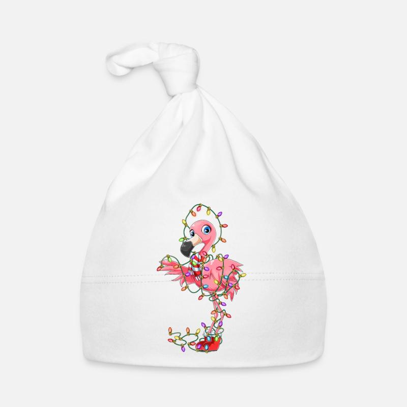 Flamingo Weihnachten Geschenk Pinker Flamingo Baby Bio-Mütze