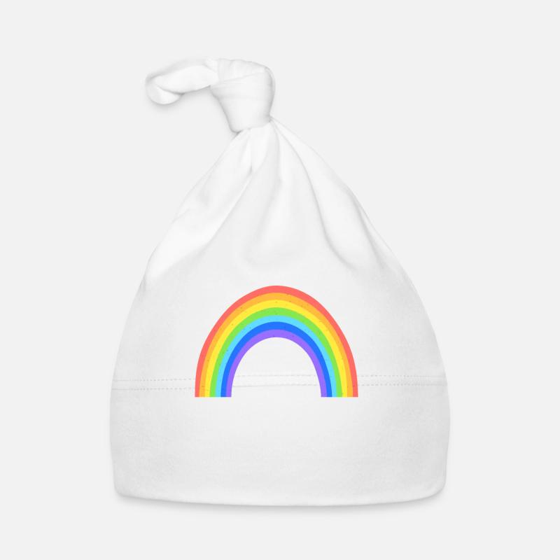 Rainbow Organic Baby Cap