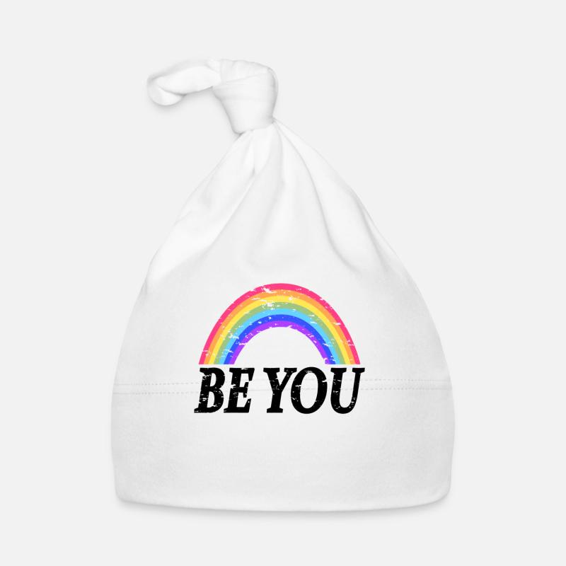 Rainbow Organic Baby Cap