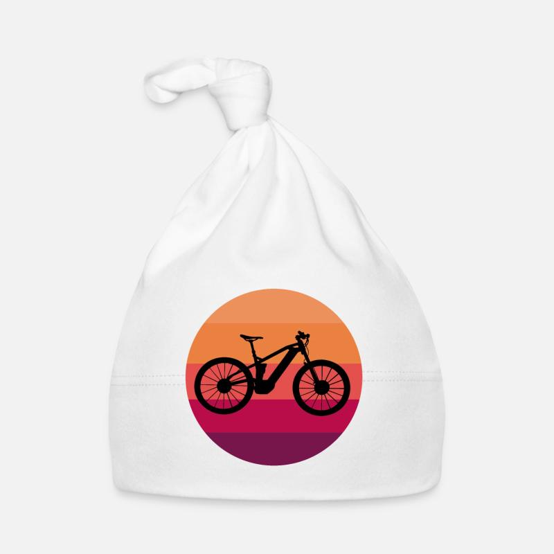 Cadeau rétro de vélo de montagne Ebike Bonnet bio Bébé