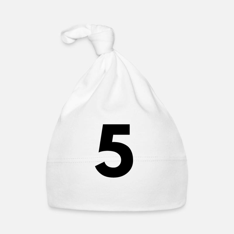 5 - Bonnet bio Bébé - blanc