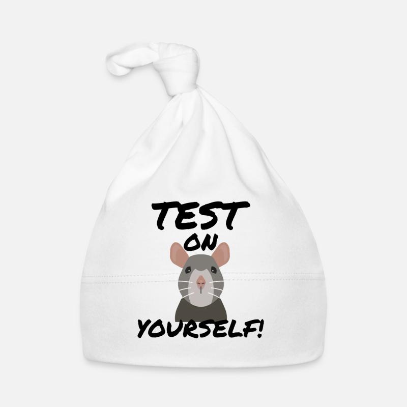 Tierversuche Tierschutz | Test On Yourself Baby Bio-Mütze