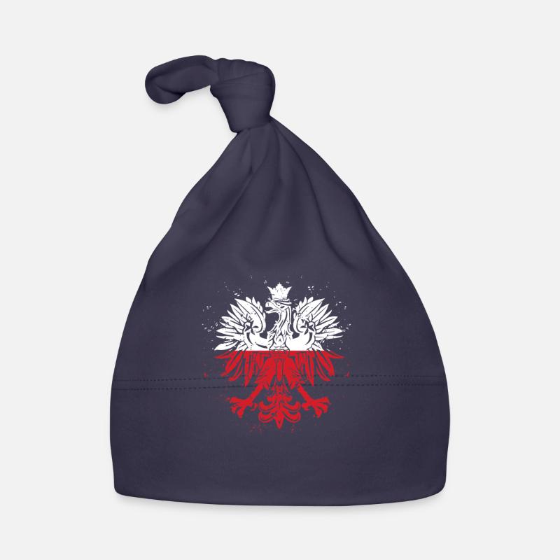 Poland eagle flag | Gift Proud Polish Organic Baby Cap