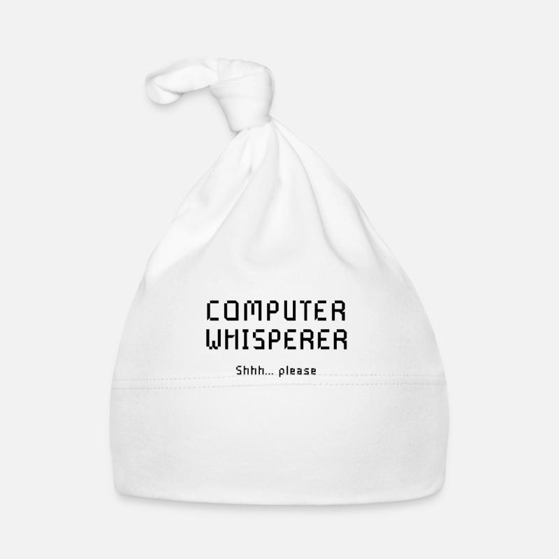Computer Whisperer Shirt - Technical Support Organic Baby Cap
