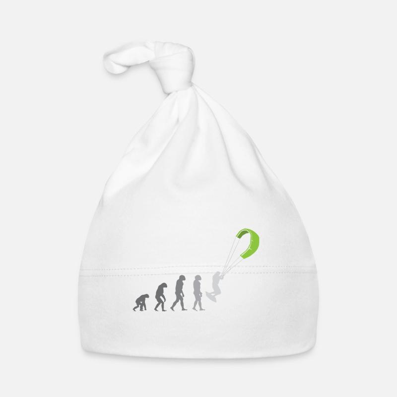 kite kitesurfer kiteboarding kite kitesurfing Organic Baby Cap