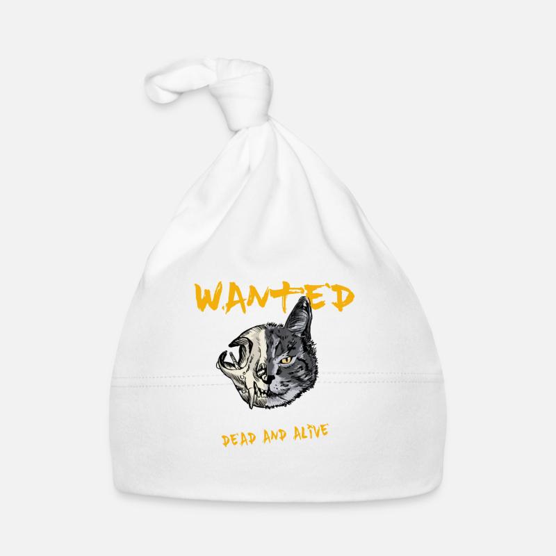 Physique des chats de Schrödinger Les geeks des chats de Schrödinger - Bonnet bio Bébé - blanc