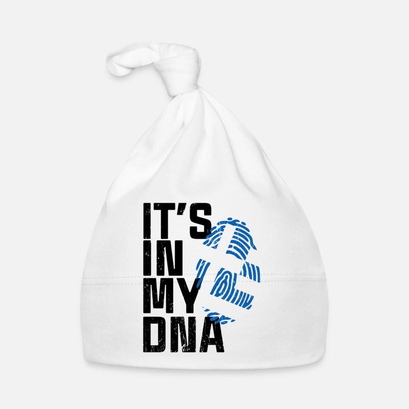 IT´S IN MY DNA GREECE Organic Baby Cap