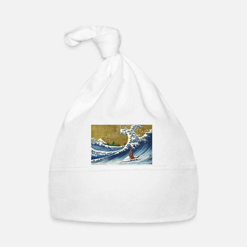 Suricate - Bonnet bio Bébé - blanc