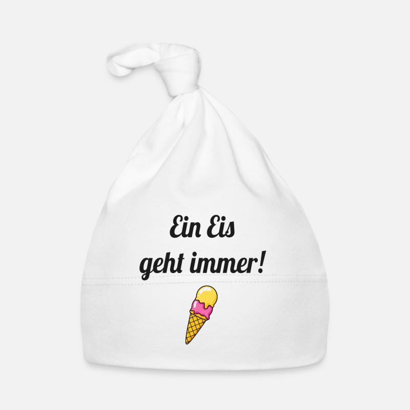 Eis Spruch Baby Bio-Mütze