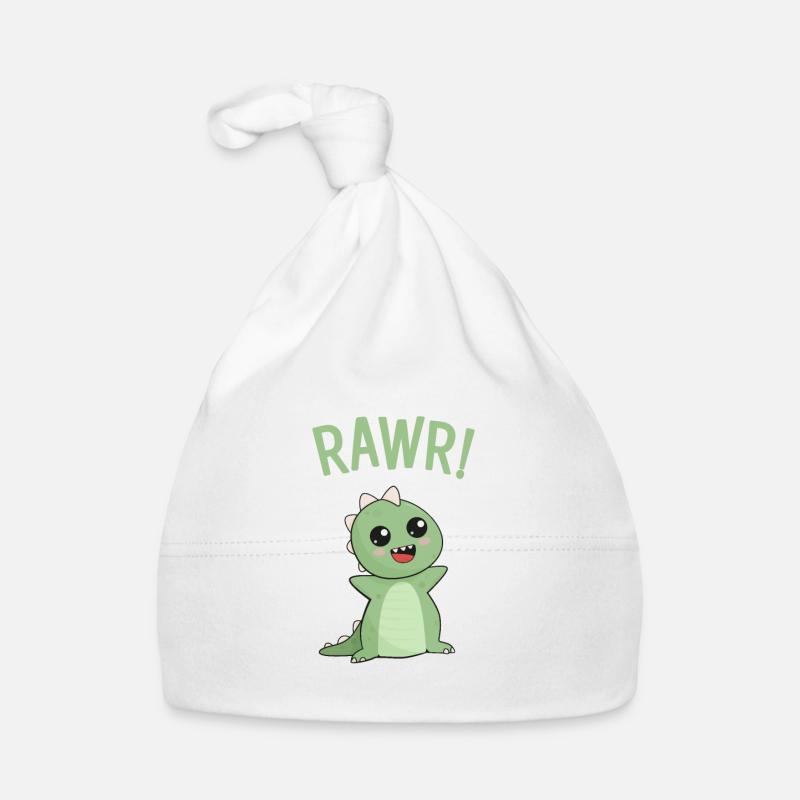 Rawr! Dinosaure mignon Bonnet bio Bébé