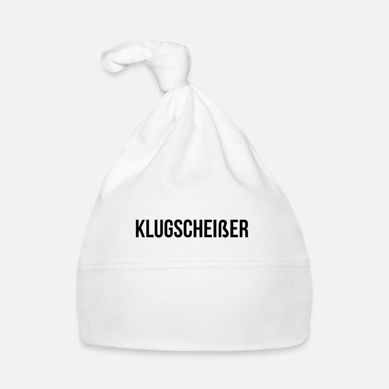 Ich bin kein Klugscheißer Spruch Baby Bio-Mütze