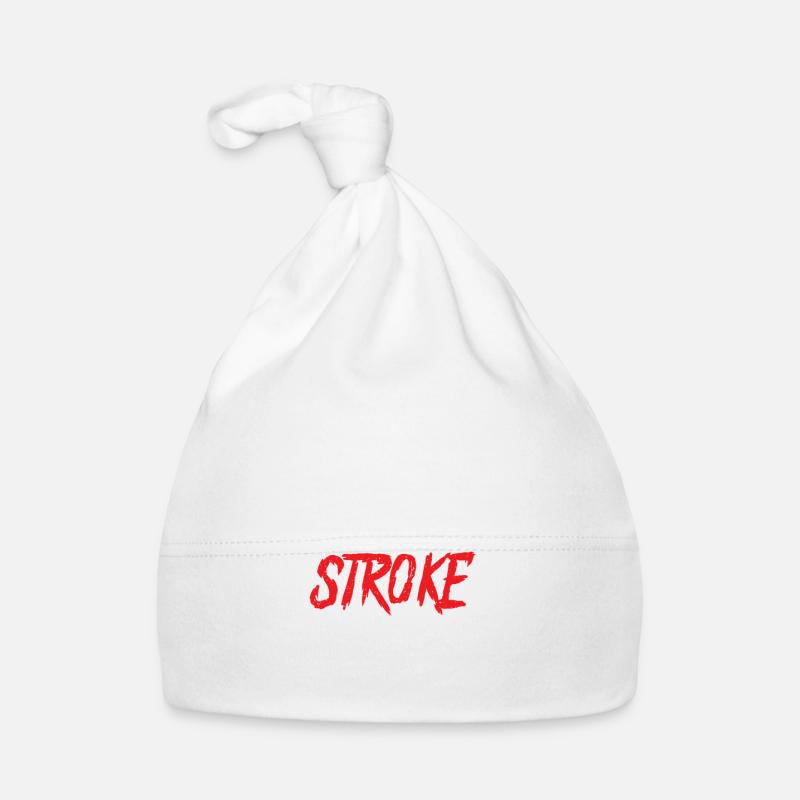 Thouger than a stroke - stroke survivor get well Organic Baby Cap