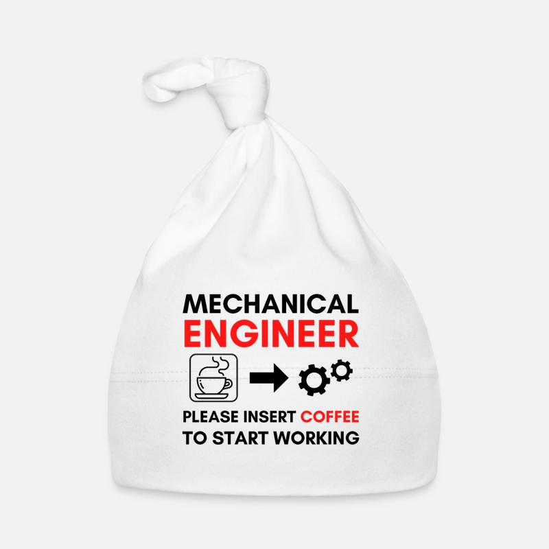 Mechanical Engineer Please Insert Coffee Organic Baby Cap