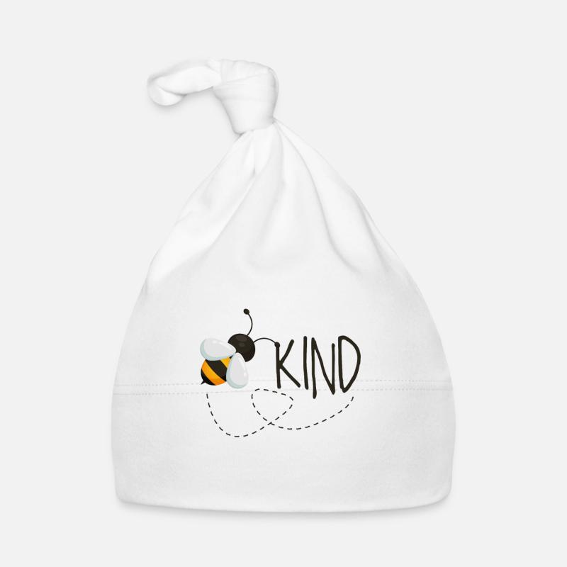 Conception de conception de type abeille pour l'environnement de filles de garçons Bonnet bio Bébé