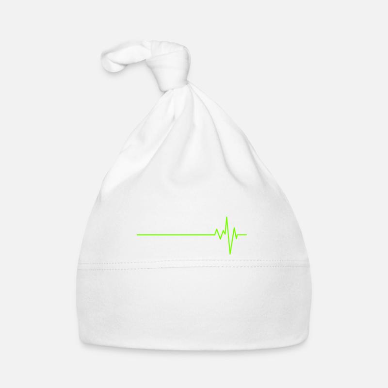 Camping motorhome heartbeat Organic Baby Cap